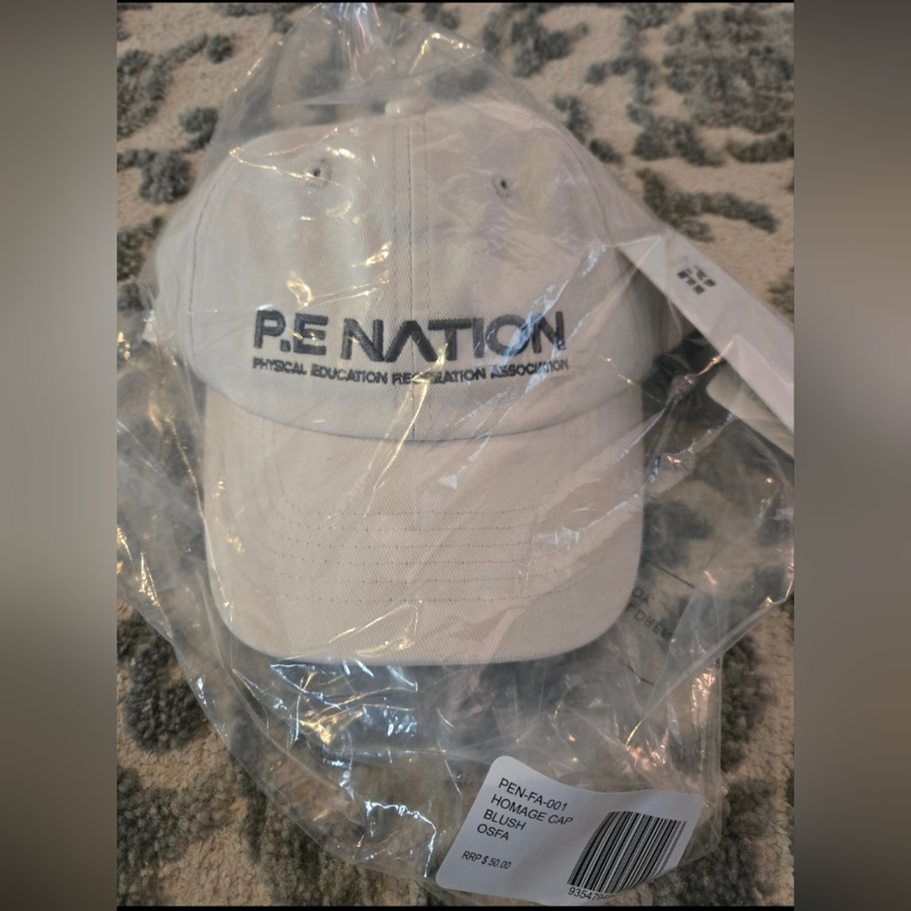 P.E Nation Blush Homage Cap NWT